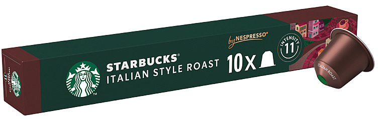 Starbucks italian roast x10  56g