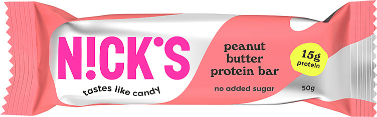 Nicks soft protein bar peanut butter 50g