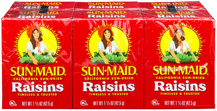 Sun-maid rosiner   6x42g