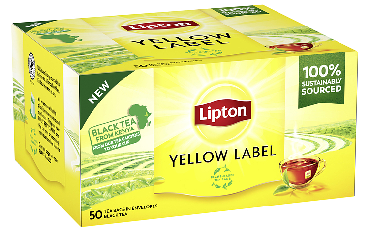 Lipton yellow label te 50poser