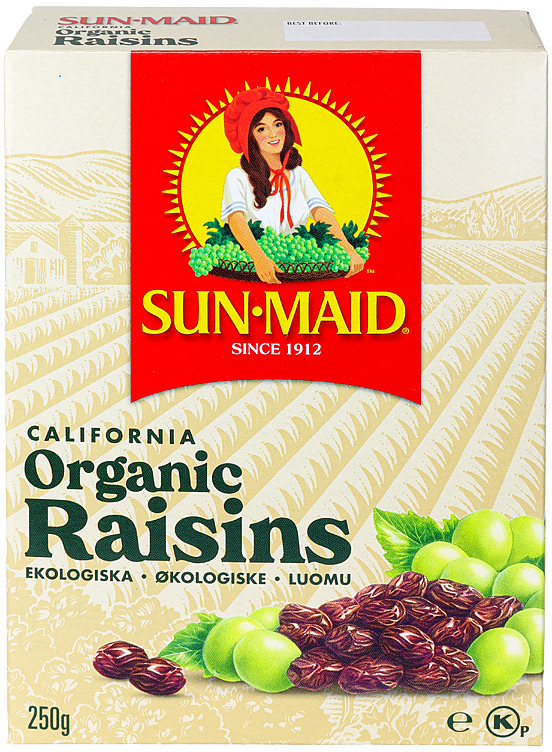Rosiner økol. 250g