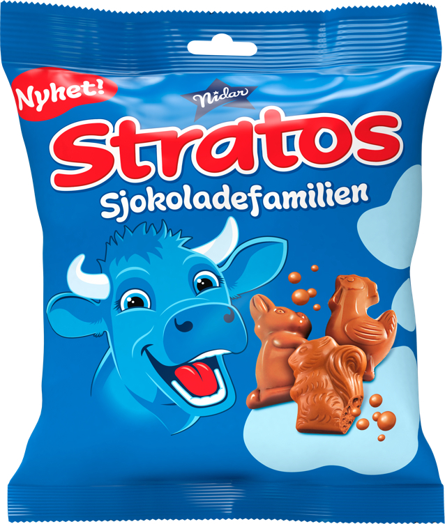 Stratos sjokoladepose   140g