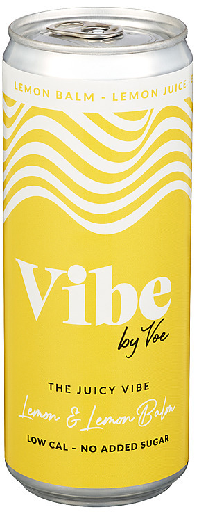 Vibe by voe the juicy vibe lemon balm & lemon  24x33cl