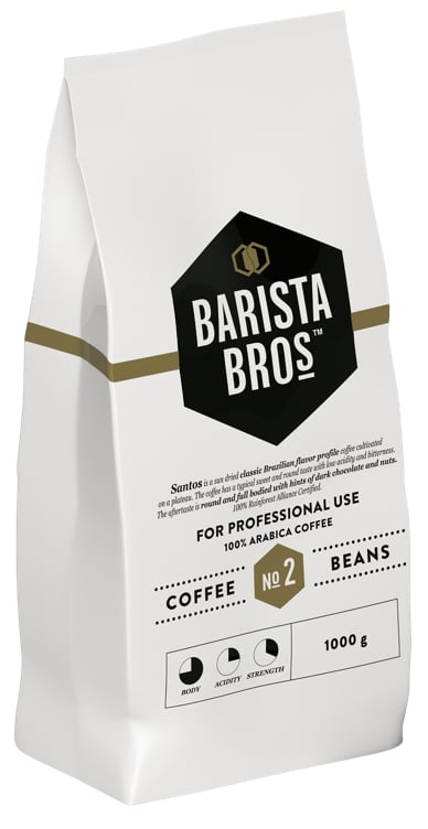 Barista bros no2 bønner 8x1kg