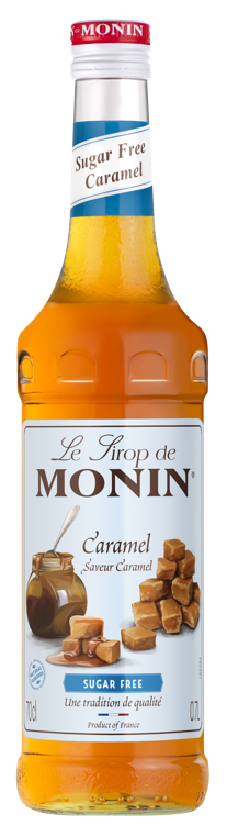 Monin sukkerfri karamellsirup  70cl