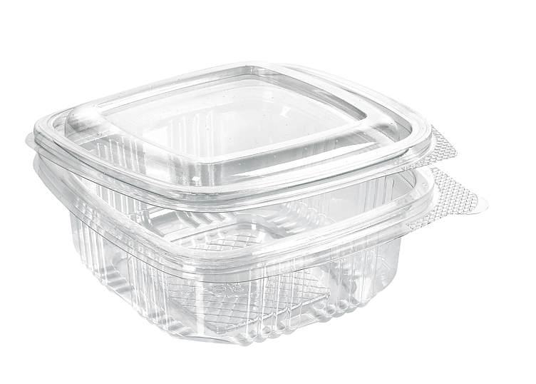 Boks rpet deli 250ml henglset lokk 117x112x41  50stk