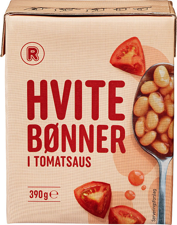 Bønner i tomatsaus   390g