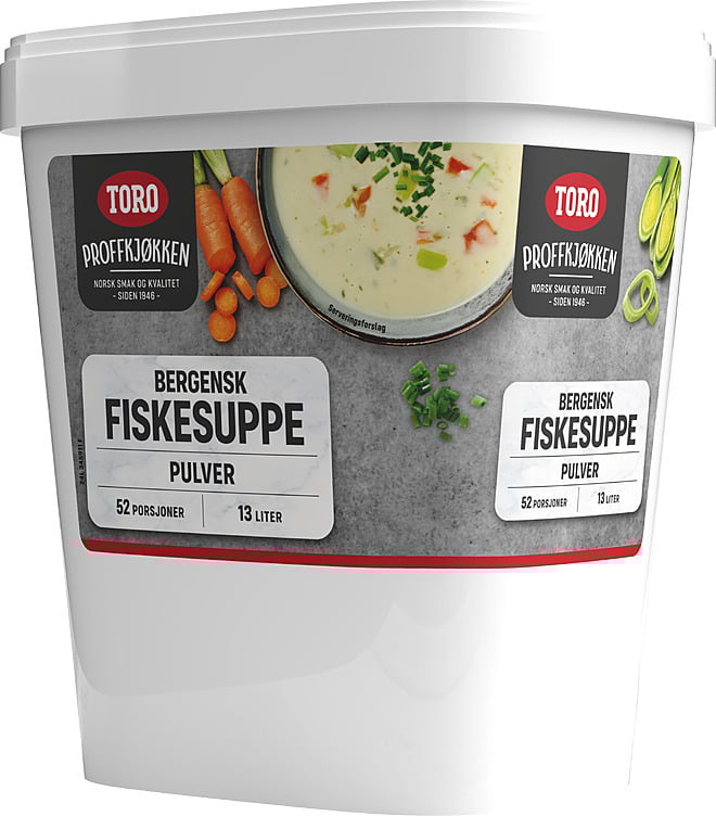 Bergensk fiskesuppe 13l 1,1kg