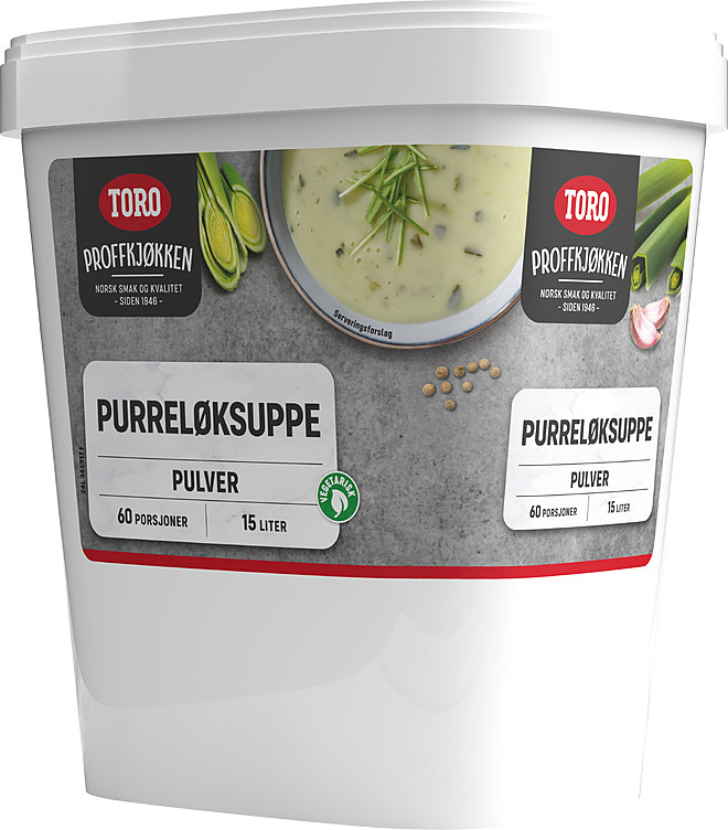 Purreløksuppe 15l       1,2kg