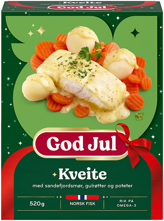 Fjl kveite m/smør      520g
