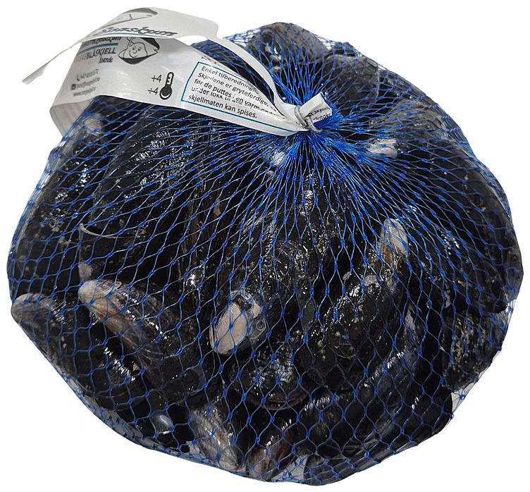 Blåskjell ferske nett  1kg