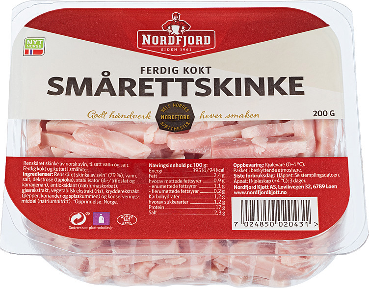 Smårettskinke 200g