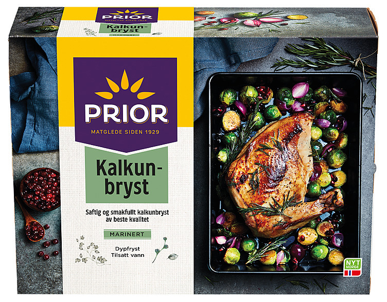 Kalkunbryst marinert 6xca1,6kg  kg