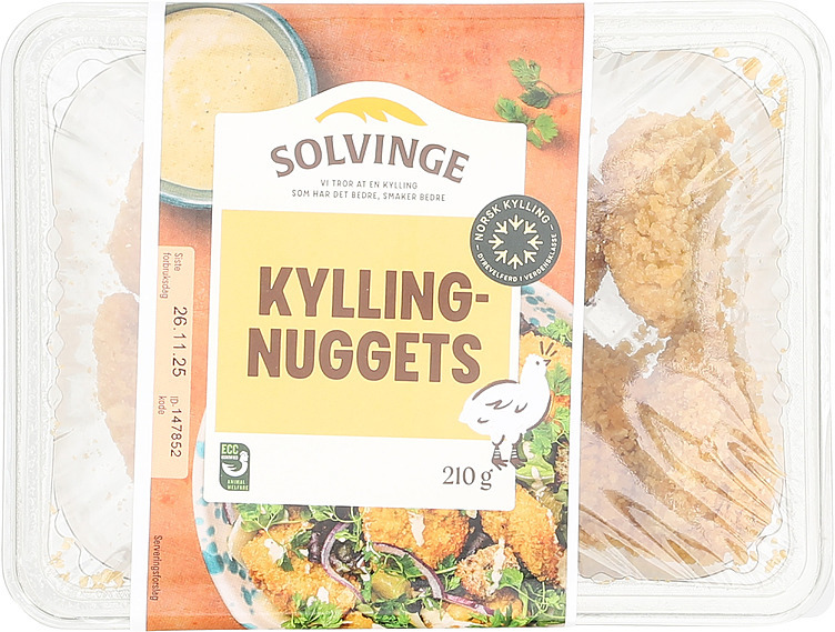 Kylling nuggets 210g