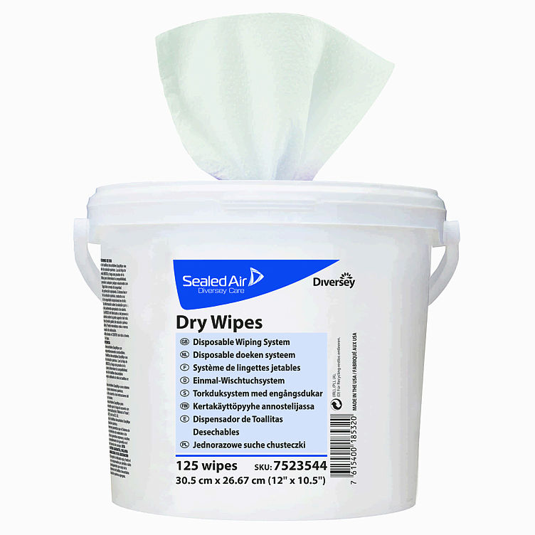 Dry wipes 125stk