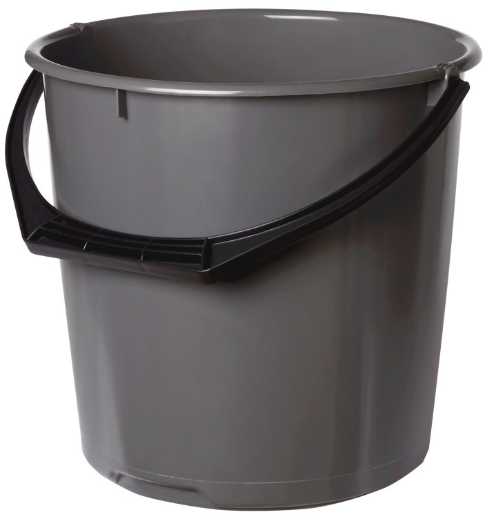 Plastbøtte rød 10l 1stk