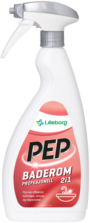 Pep baderom 2i1 sanitærrengjøringsmiddel 750ml