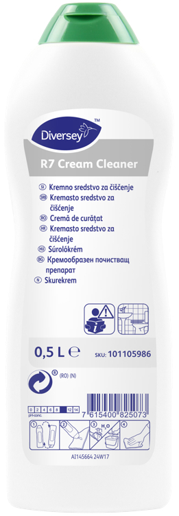 R7 cream cleaner skurekrem    500ml