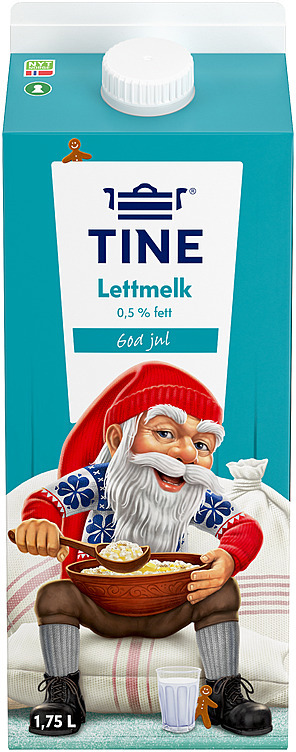 Ekstra lettmelk      1,75l