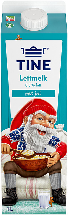Ekstra lettmelk  1l