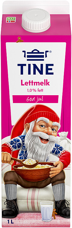 Lettmelk container   1l