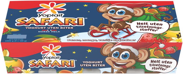 Yoplait apeyoghurt   8x125g