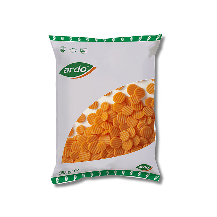 Gulrot skiver 4x2,5kg  t  kg