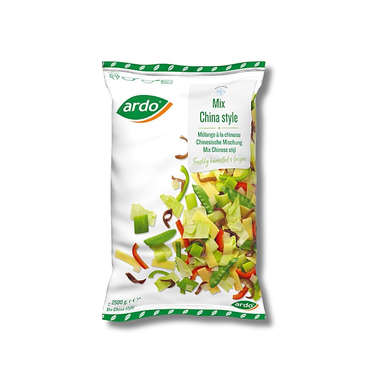 Kinesisk miks 4x2,5kg t kg