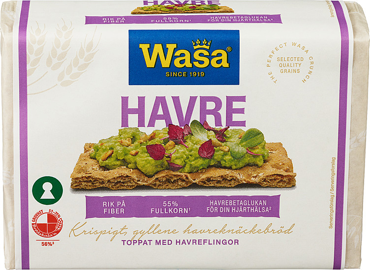 Wasa havre 300g