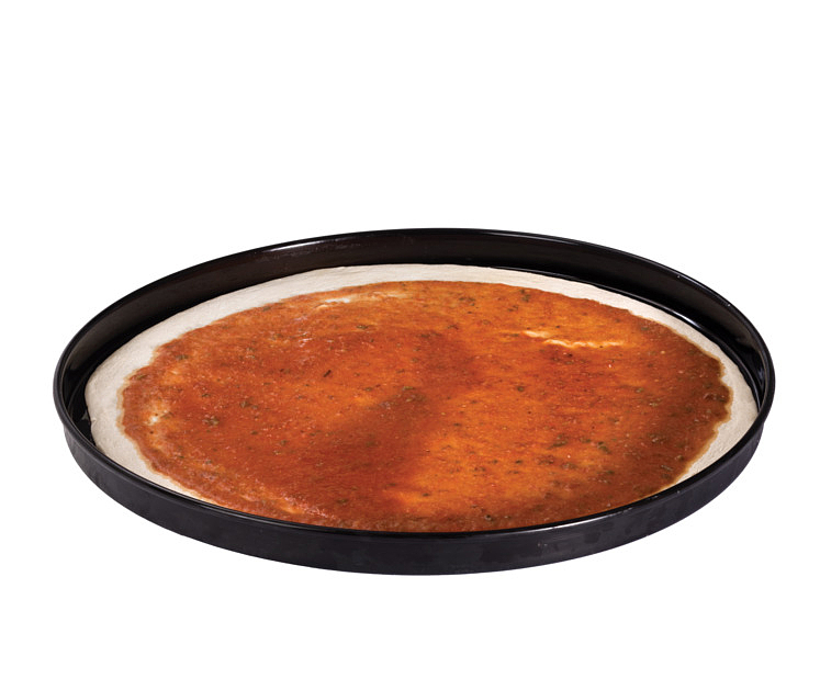 Pizzabunn rå med saus   20x380g