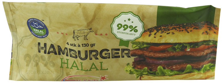 Halalburger 99%   4x130g