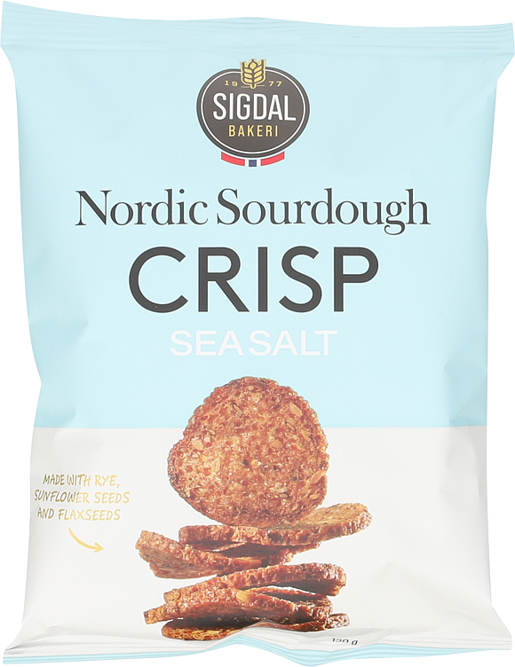 Nordic sourdough crisp sea salt 130g