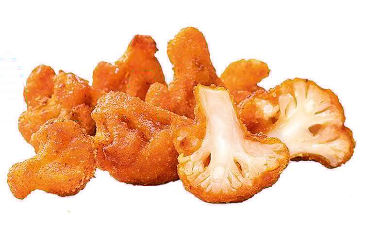 Panerte cauliwings blomkål 1kg