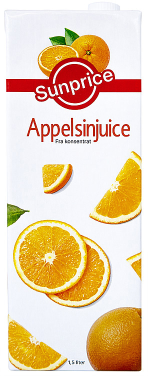 Appelsinjuice     1,5l