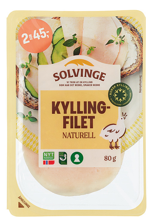 Kyllingpålegg naturell 80g