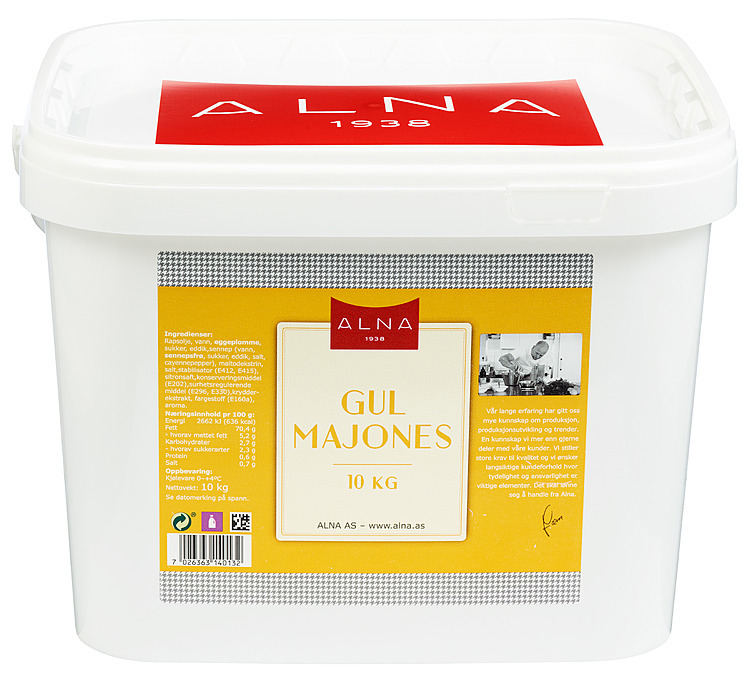 Majones gul 10kg
