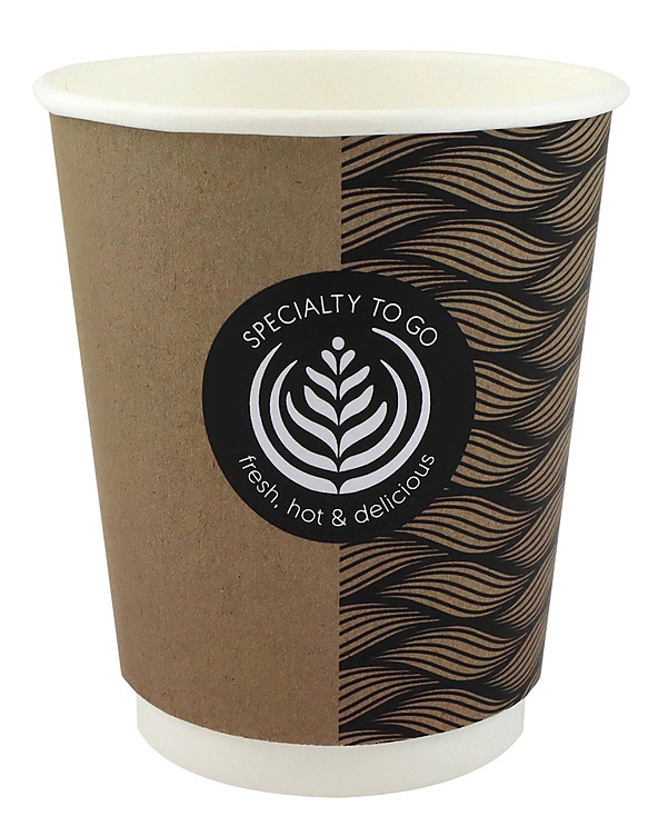 Kaffebeger 25cl doublewall svane   32stk