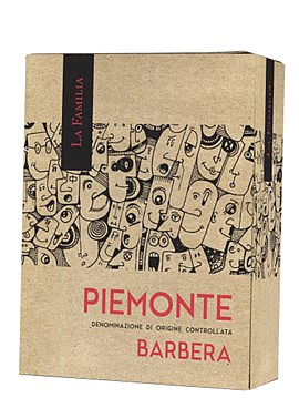 La familia doc barbera bib   12,5%   10l