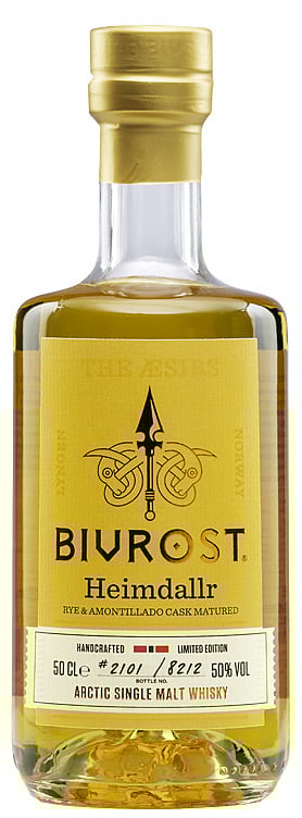 Bivrost heimdallr arctic single malt whiskey 50% 50cl