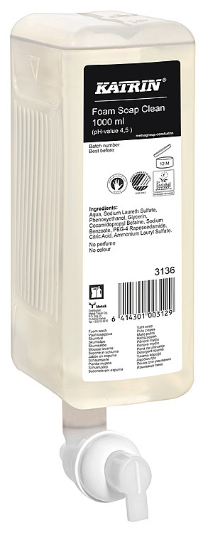 Håndsåpe foamwash natural   1l