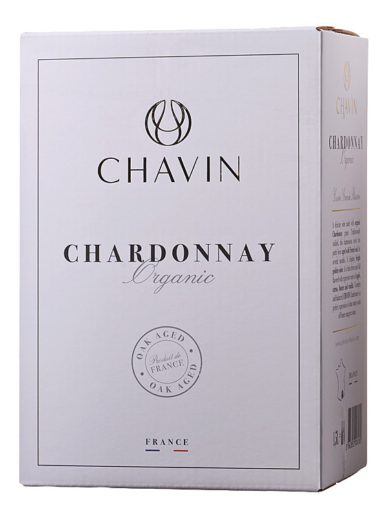 Chavin chardonnay organic bib 13%  1,5l