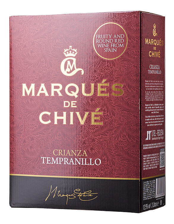 Marques de chive crianza bib    12,5%   3l