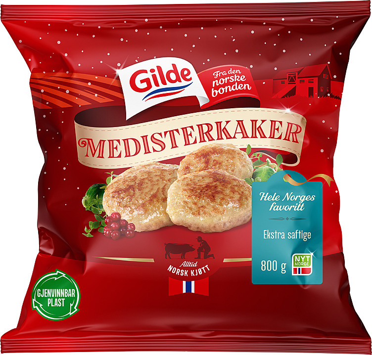 Medisterkaker   800g