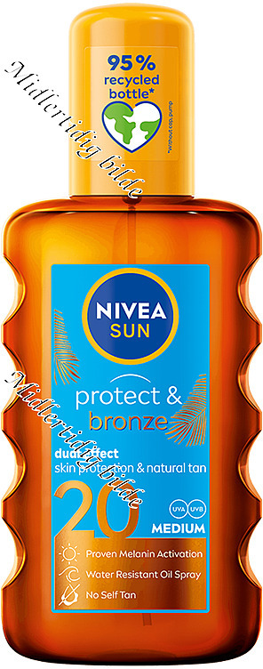 Nivea protect&bronze oil spray spf20  200ml