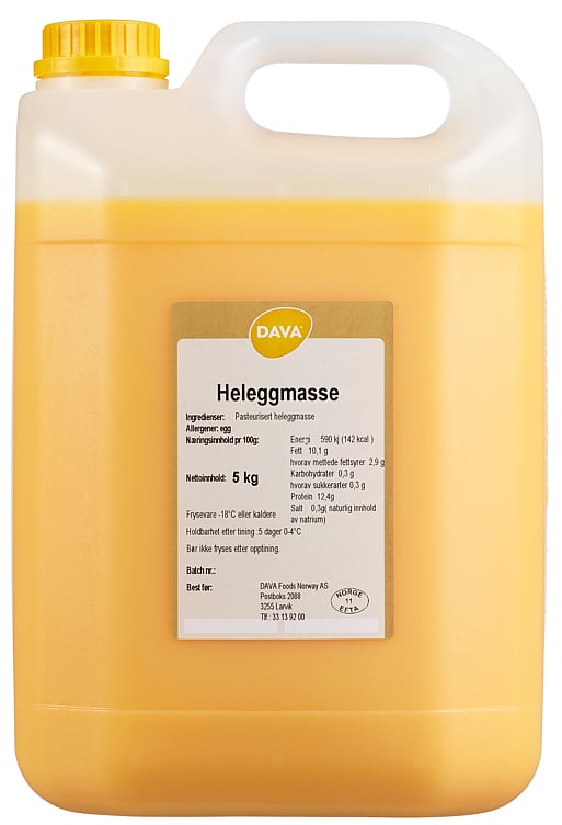 Heleggmasse fersk 5kg