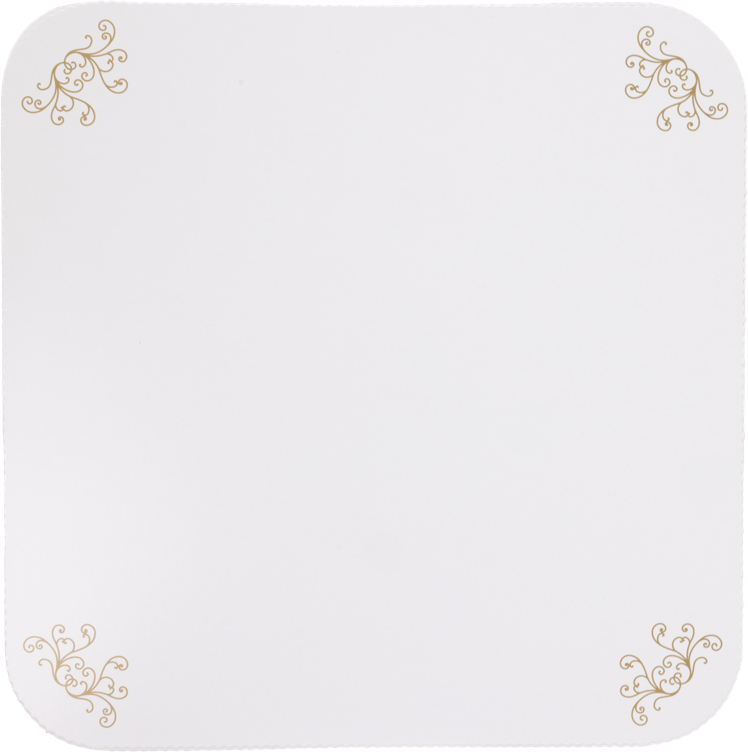 Kakebrett klassisk  270x270mm   500stk