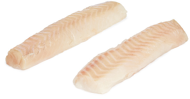 Alaska pollock loins 120-140g 10% glasering   2,5kg