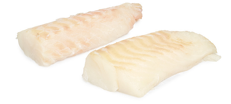 Cod loins 120-140g 10% glaze   2,5kg