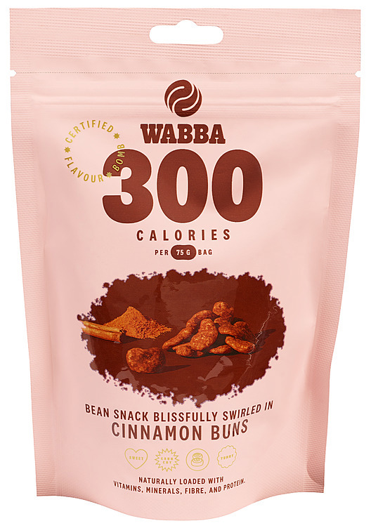 Wabba bean cinnamon bun  75g