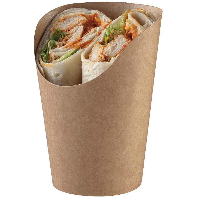 Snack cup kraft ø80/60 h70/110mm 1000stk